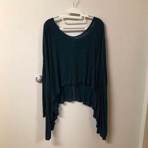 FREE PEOPLE FLOWY EMERALD